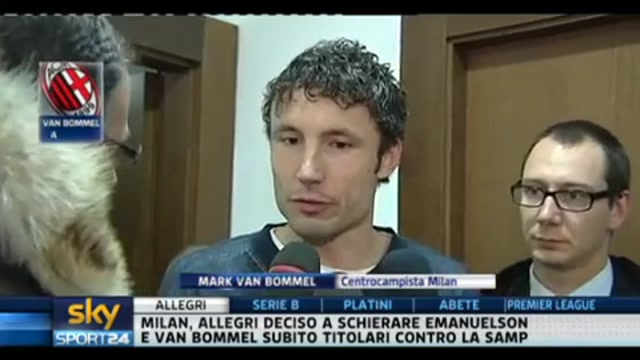 Milan, i desideri di Van Bommel