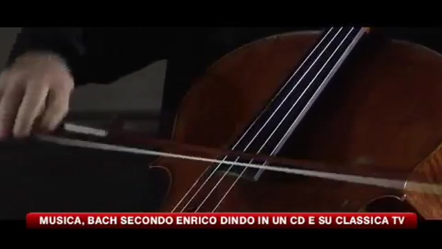 Musica, Bach secondo Enrico Dindo in un Cd e su classica tv