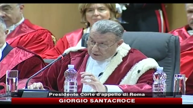 Inaugurazione anno giudiziario: Santacroce e Alfano