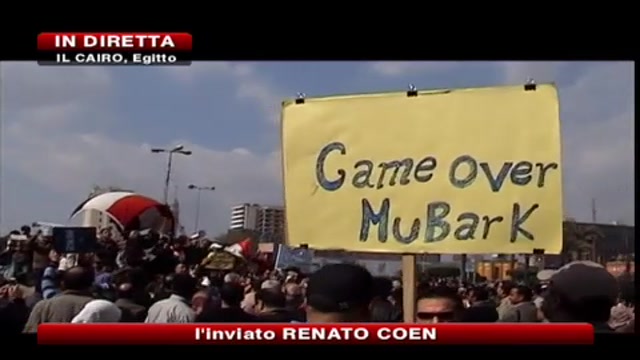 Egitto, nuova manifestazione contro Mubarak
