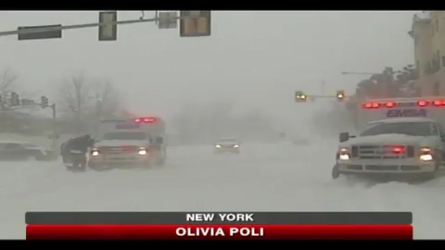 USA, emergenza per tempesta di neve nel Midwest