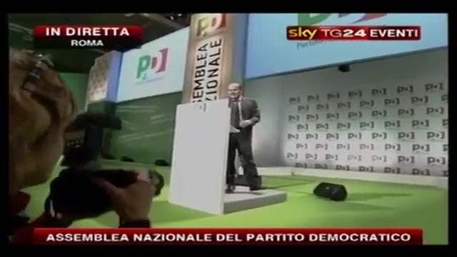 Assemblea nazionale PD: Pier Luigi Bersani