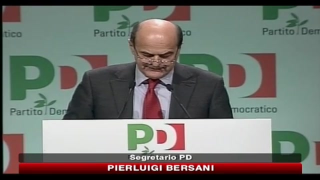 Bersani: per Berlusconi c'è prima lui, poi l'ltalia