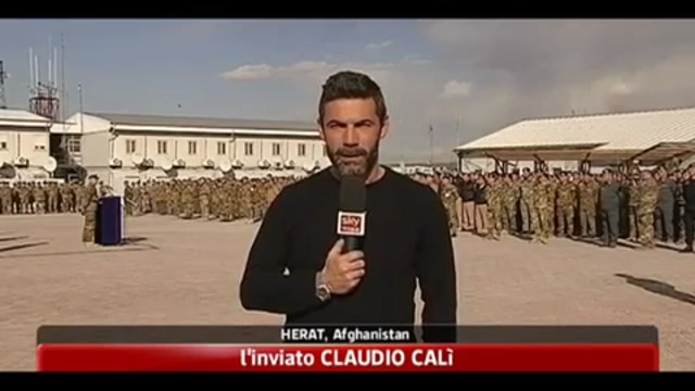 Afghanistan, il Capo di Stato Maggiore in visita al contingente italiano