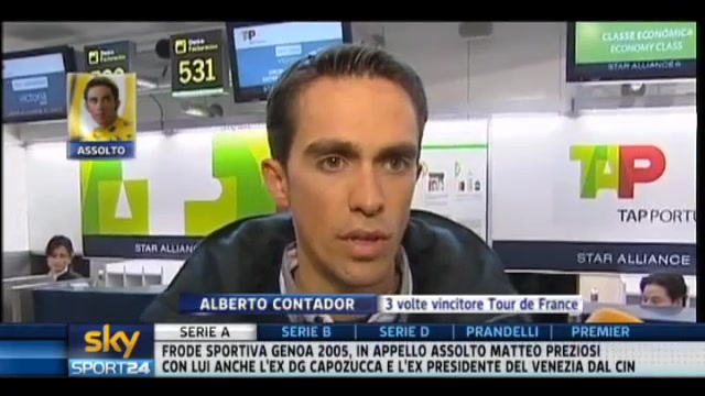 Ciclismo, Contador: Giustizia è stata fatta