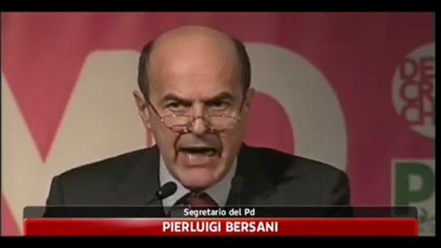 Ruby, Bersani: la ricattabilità del premier non è un fatto privato