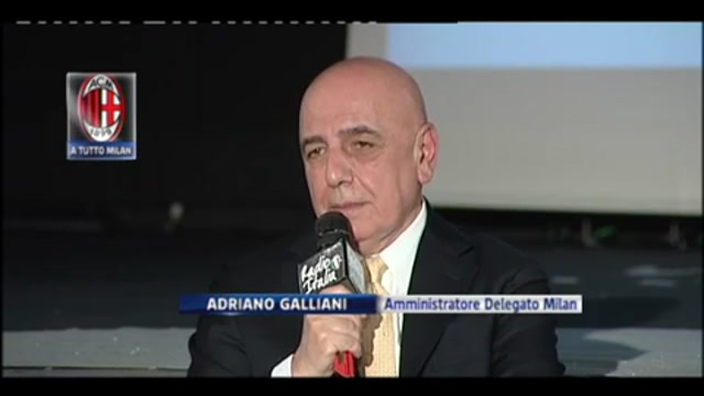Verso Milan-Napoli: parla Galliani