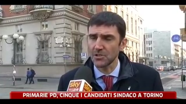 Primarie Pd, cinque i candidati sindaco a Torino