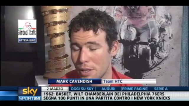 Aspettando il Giro d'Italia, Cavendish: Sarà un Giro molto duro