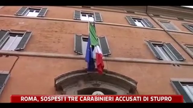 Roma, sospesi i tre Carabinieri accusati di stupro