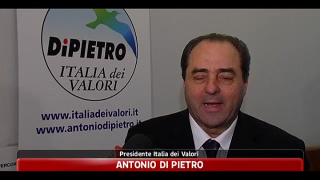 Riforma Giustizia, Antonio Di Pietro