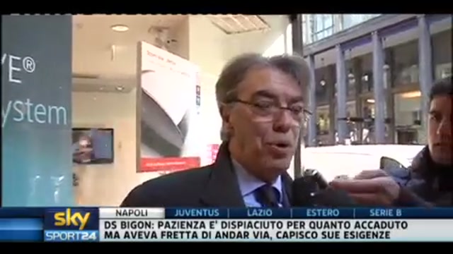 Moratti: l'Inter mi sta facendo un regalo