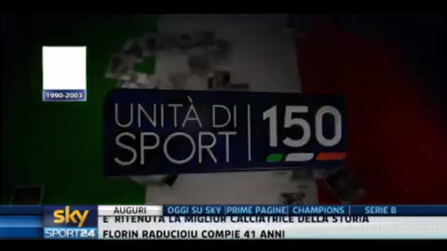 Unità d'Italia 1999-2003: 150 anni di sport