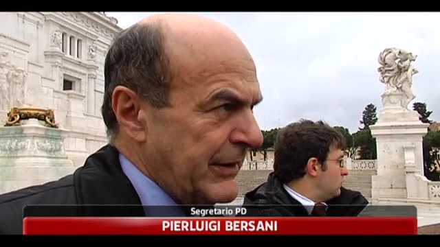 Italia 150, Bersani: PD partito di patrioti