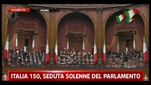 Italia 150, inno nazionale alla Camera