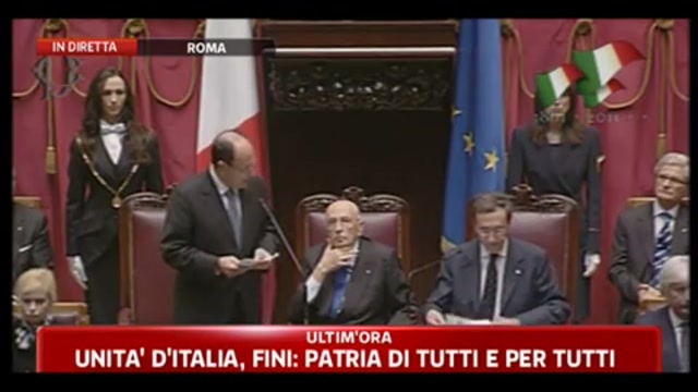 Unità d'Italia, Schifani: l'intero paese si riconosce in Napolitano