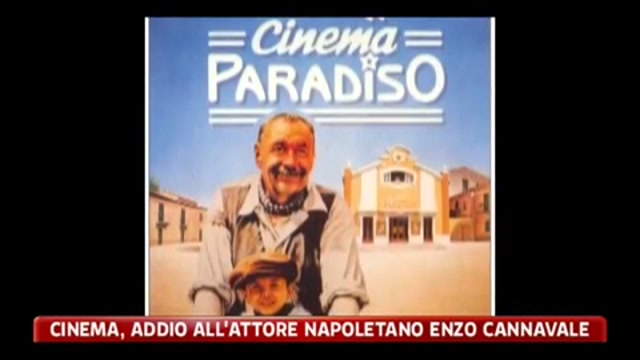 Cinema, addio all'attore napoletano Enzo Cannavale