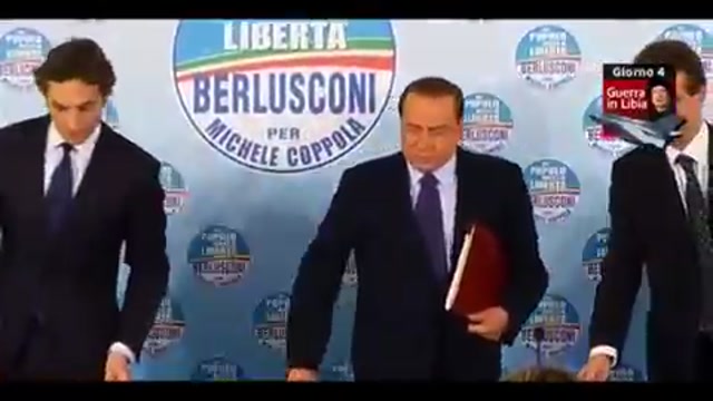 Berlusconi, i nostri aerei non sparano in Libia