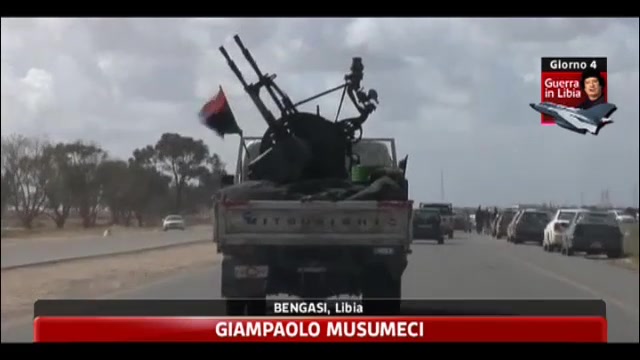 Per le strade di Bengasi