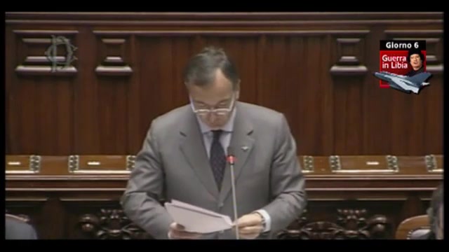 Camera, l'intervento di Frattini