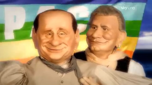 Gli Sgommati, Berlusconi e Vendola sul Titanic