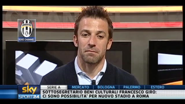 Juventus, Del Piero guarda al presente