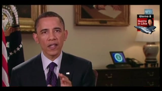 Libia, Obama: abbiamo colpito rapidamente e con successo