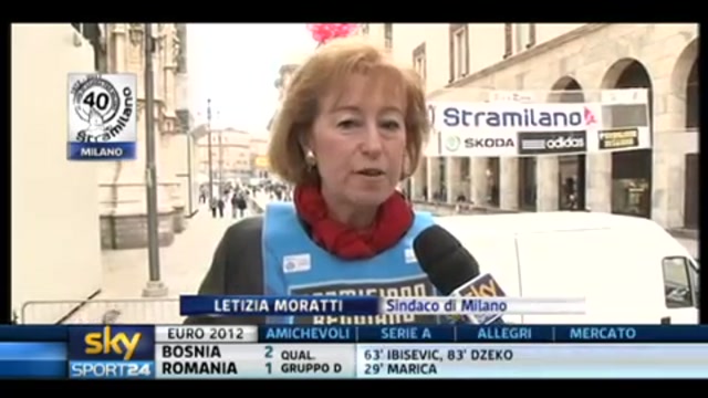 Stramilano: il sindaco Letizia Moratti