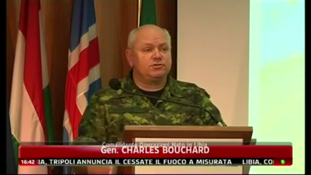 Libia, Generale Bouchard: Nostro obiettivo è proteggere i civili