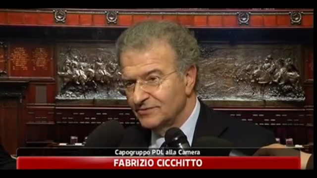 Fabrizio Cicchito, noi lavoriamo per un processo breve