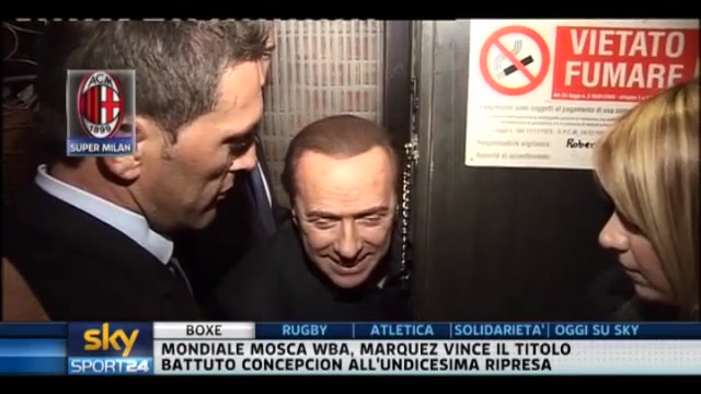 Berlusconi: lo stile Milan non mi sembra vicino a quello di Balotelli