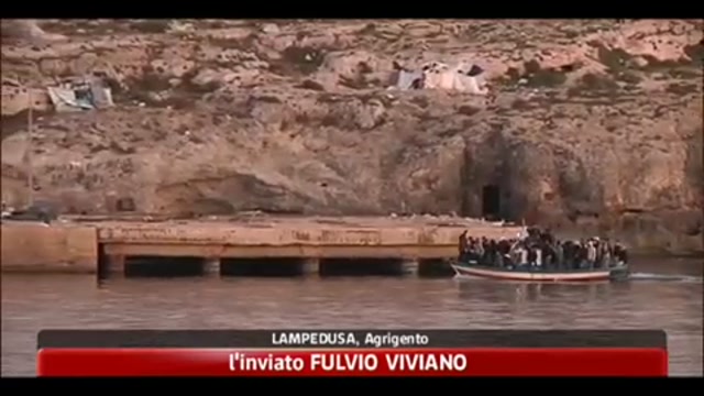 Lampedusa, situazione relativamente calma