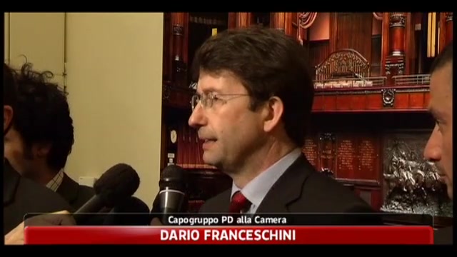 Dario Franceschini e Massimo Corsaro: processo breve e ostruzionismo