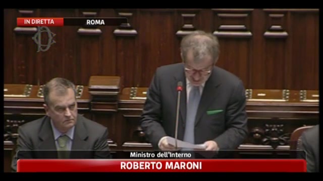 Immigrati dispersi, Maroni riferisce alla Camera