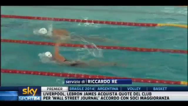 Nuoto, riecco Fede Pellegrini