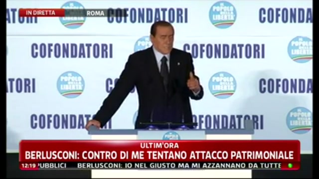 Berlusconi, c'era patto tra Fini e sindacato dei Magistrati