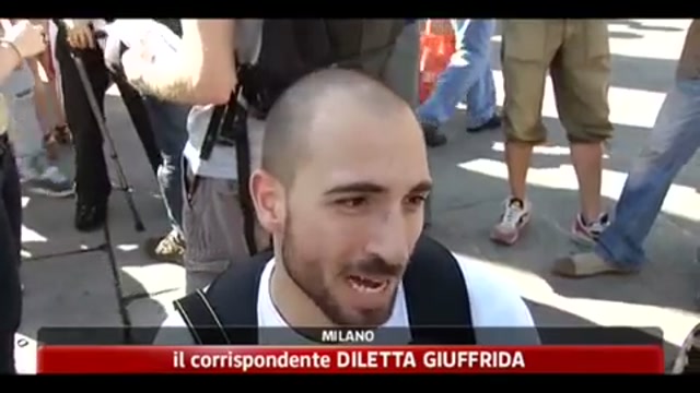 Milano, corteo dei precari