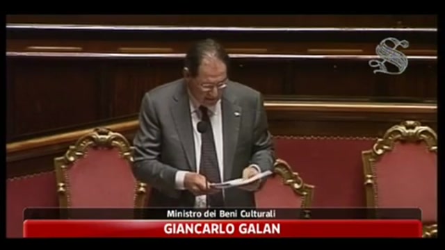 Giancarlo Galan, Ministro dei beni Culurali