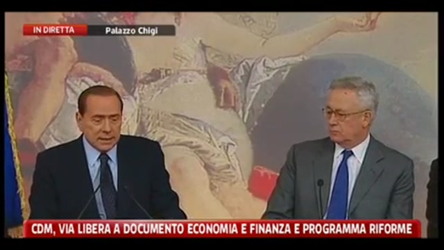 Berlusconi sulla crisi immigrazione