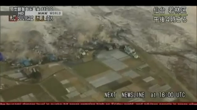 Giappone, le immagini dello Tsunami