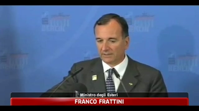 Franco Frattini: la fase acuta dell'immigrazione è finita