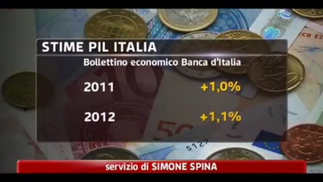 Banca d' Italia, ripresa economica stentata nel nostro paese