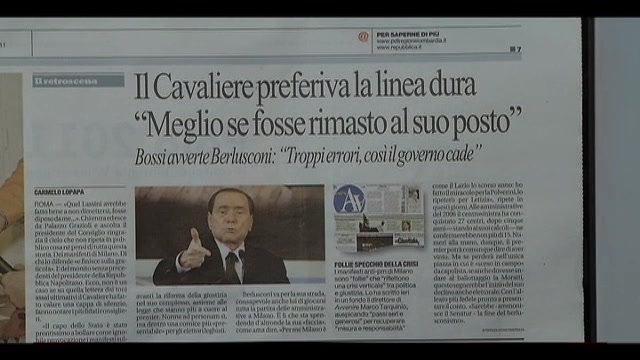 Lassini, Berlusconi: meglio se fosse rimasto al suo posto