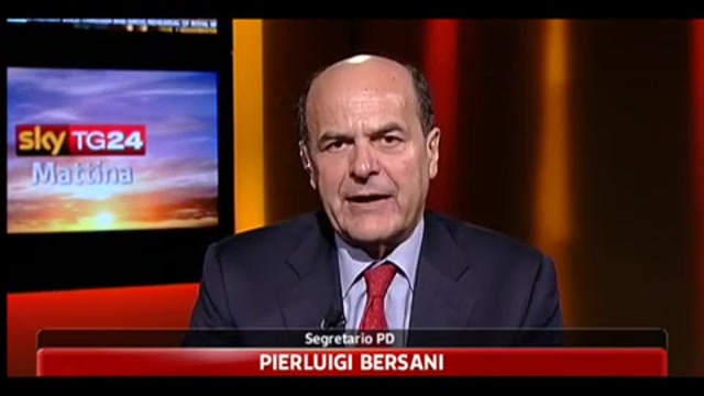 Nucleare, Bersani a Sky Tg24: piano governo non sta in piedi