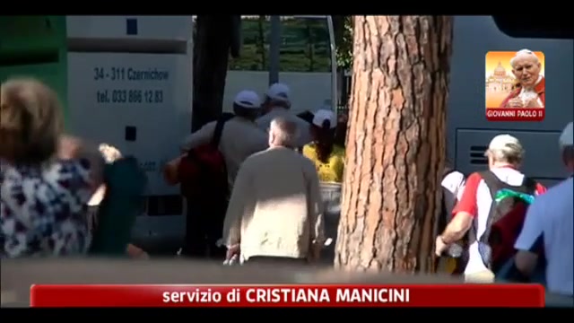 Wojtyla, in migliaia in preghiera al Circo Massimo