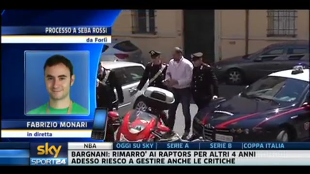 Sebastiano Rossi arrestato: il video dell'arrivo in caserma