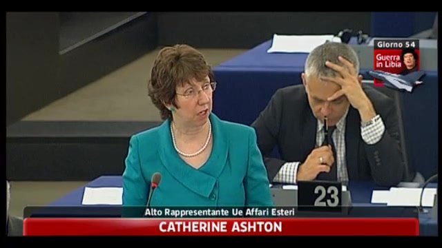 Strasburgo, Ashton: UE vuole aprire ufficio a Bengasi