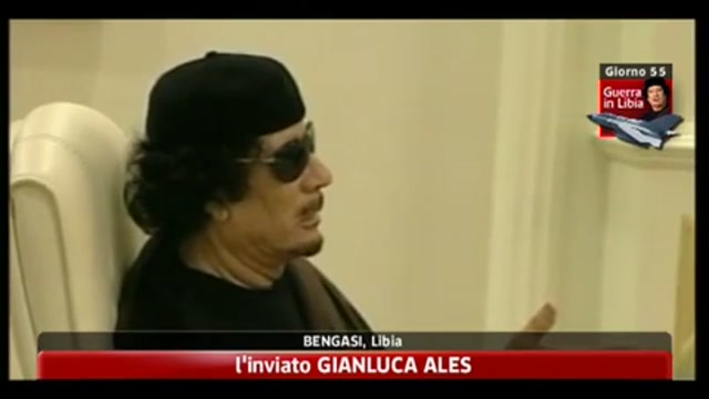 Libia, le immagini di Gheddafi sono autentiche