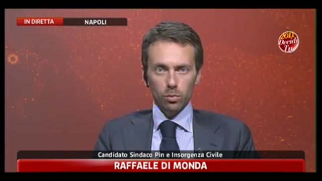 Elezioni Amministrative, Di Monda: candidato a Napoli con Pin e Insorgenza Civile