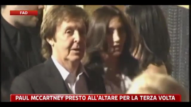 Niente accordo prematrimoniale per McCartney e Shevel